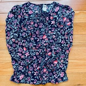 Girls OshKosh long sleeved blouse Size 8